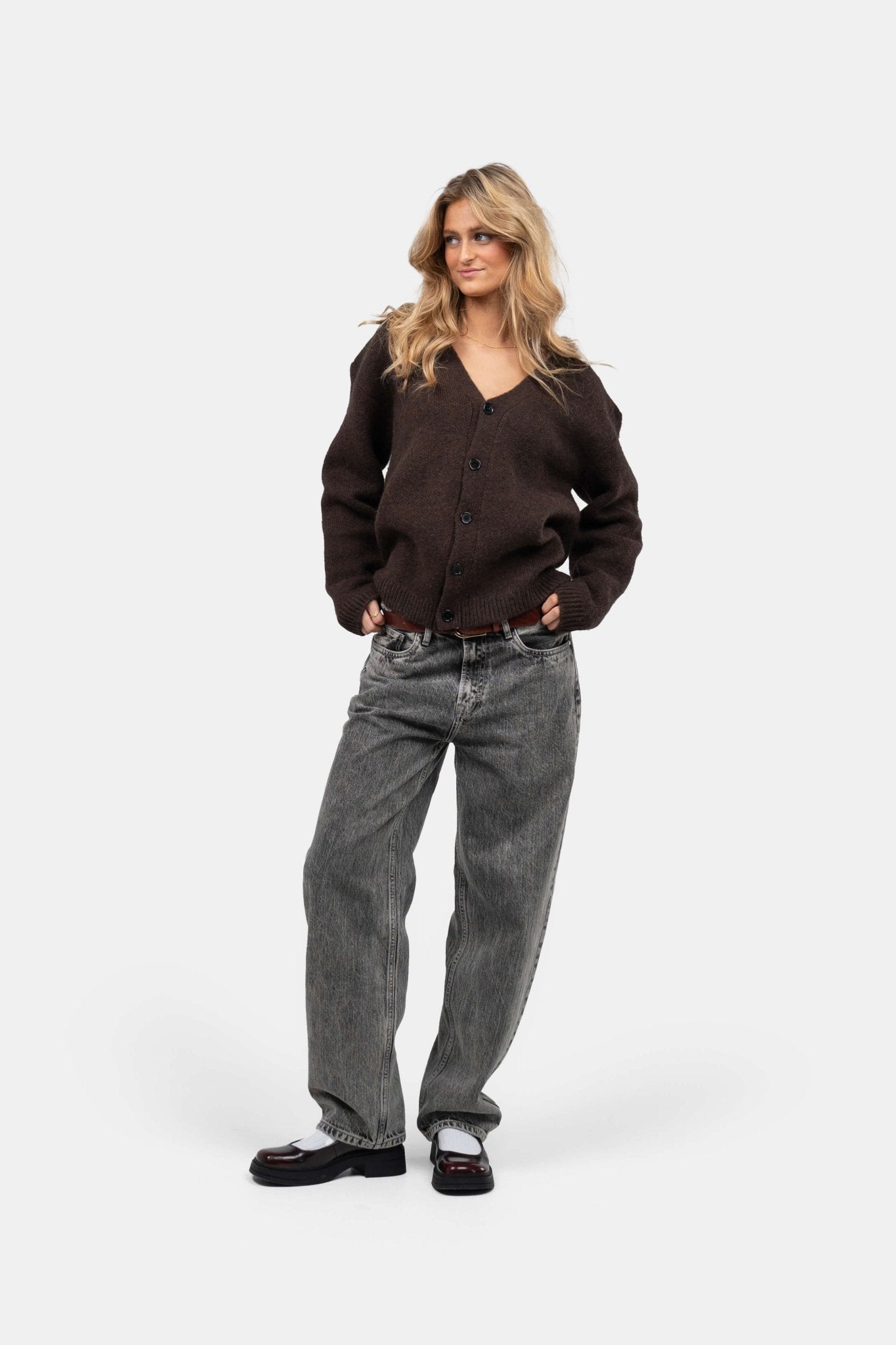Cardigan Brun | Skagen-clothing.dk
